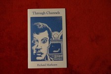 THROUGH CHANNELS - LETTERED ED-SIGNED BY RICHARD MATHESON VINCENT PRICE 1st