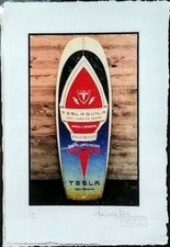 Tesla Tequila, Surfboard