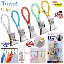 10/50 Metal Tea Towel Clips