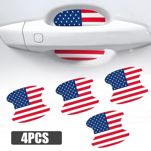4pcs american flag car - american,