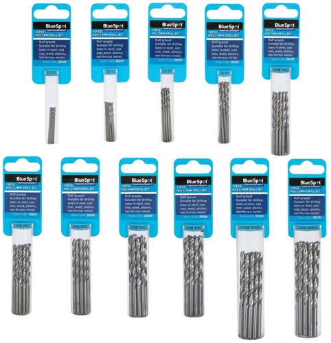 Metal hss metric drill bits - metal,
