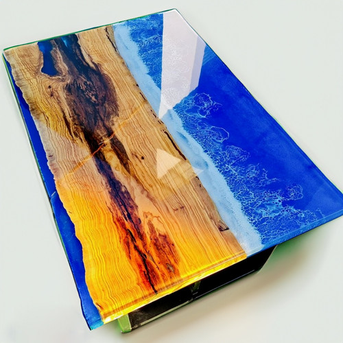 X48 blue wave - 30"x48",