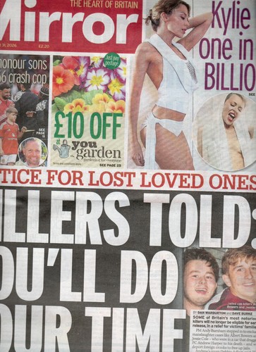 Daily mirror newspaper august - daily,