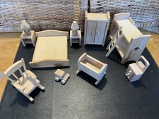 Wooden Dolls House Furniture