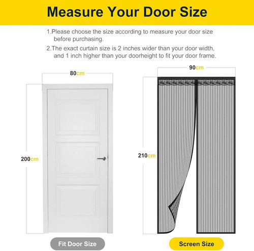 Magnetic fly screen door - magnetic,