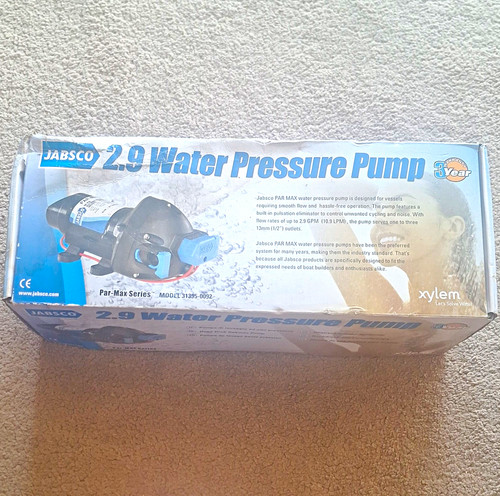 Jabsco water pressure pump - jabsco,