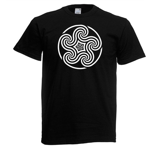 Adults celtic five star spiral - star,