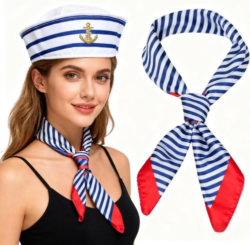 Pcs sailor hat - hat, scarf