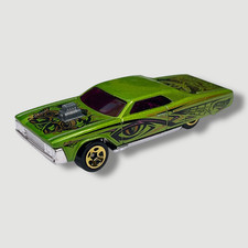 Hot Wheels Layin' Lowrider Metalflake Lime Green 237/250 HW Slammed 3/5 2023