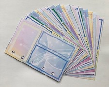 Filofax Mini Organiser Planner - Beautiful Bubble Design Bullet Style Paper