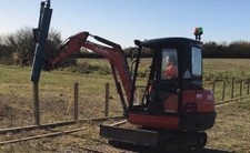 Fencing hydraulic post driver - hydraulic,