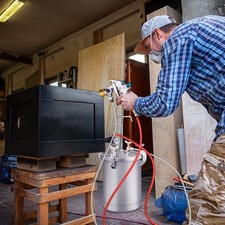 15L Pressure Paint Pot Paint Tank Adjusting Spray Range Spray Gun Outfit Kit