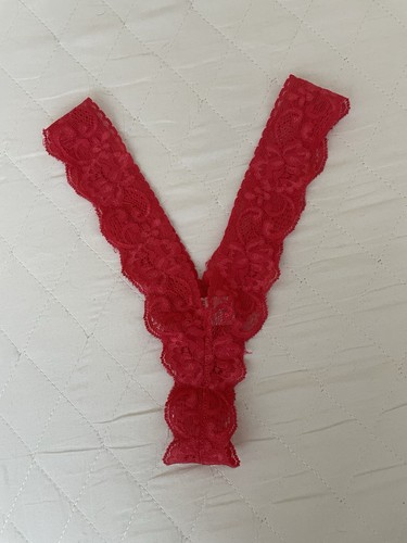 Red wicked weasel panties size - red,