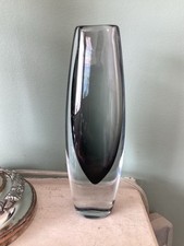 Gunnar Nylund Strombergshyttan Signed Glass Vase B936