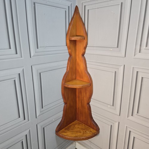 Vintage corner shelf - corner, solid