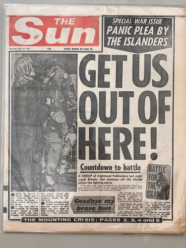 The sun apr 1982 - 10, falklands