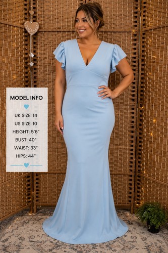 Goddiva sky blue - sky, maxi