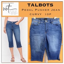 Talbots Curvy Pedal Pusher
