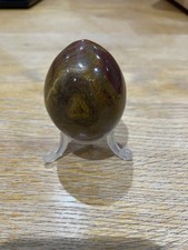 Polished Crystal Agate  Egg
