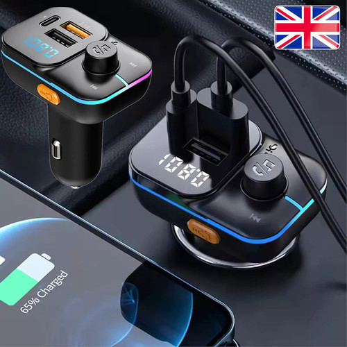 Car charger bluetooth wireless - car,