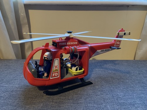 Playmobil rescue helicopter - playmobil,