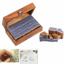 28~70PCS Retro Rubber Stamp