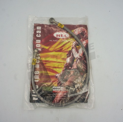 Hel clear rear brake hose - clear,