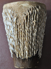 Handmade Rope‑Tuned Drum