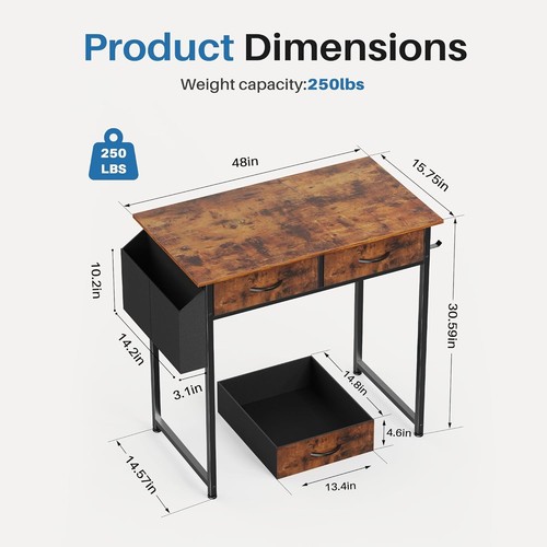 Gaming computer desk - desk, with