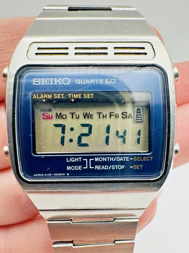 Vintage seiko quartz - vintage, lcd