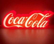 Coca Cola USB LED Light Up Sign Light Box USB Powered Lamp Vintage Gift Man Cave