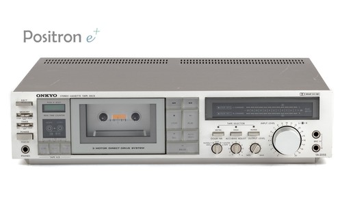 Onkyo 2055 tape deck silver - deck,