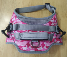 Walkin' Wheels front harness, Adjustable. Medium, pink, dog wheelchair harness