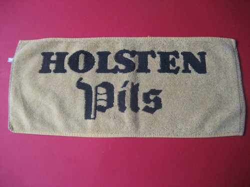 Holsten pils beer bar towel - pils,