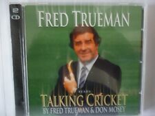 2 CD AUDIO BOOK - TALKING CRICKET - Fred Trueman