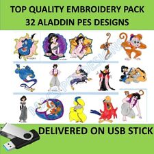Disney Aladdin 32 PES designs