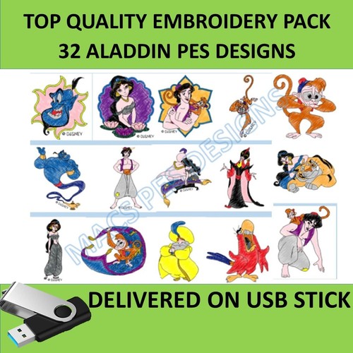 Disney aladdin pes designs - disney, 32