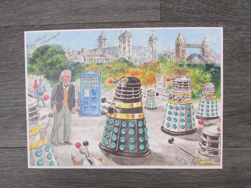 Who with the tardis - dr,