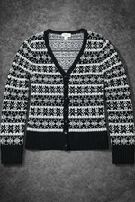 Talbots Fair Isle Cardigan