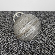 Vintage 7" Aluminum Trawl Net Fishing Balls Floats Buoys Made in Spain