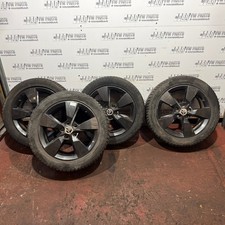 SKODA YETI MK1 FL ALLOY WHEEL SET 225/50R17 5L0601025AB/5L0601025G 2013-2017
