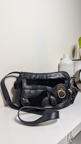 Mimco black leather - mimco,