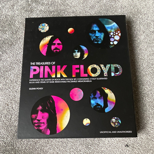 Pink floyd treasures book - pink, book/box