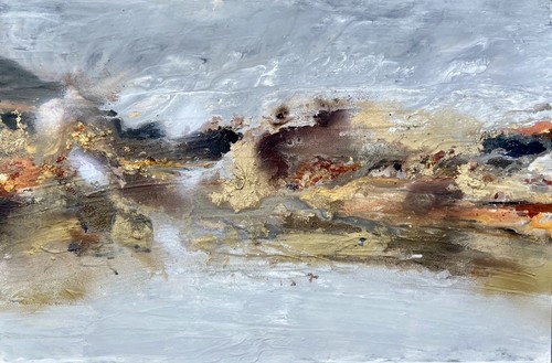 Contemporary abstract acrylic - abstract,