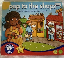 ORCHARD TOYS, FUN POP TO THE SHOPS GAME, AGE: 5-9 YRS, COMPLETE