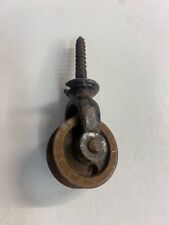Steel Small Screw Pulley 1" Diameter Wheel Door Bell Servant Bell Pendant Light