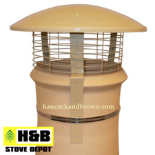 Buff Chimney Cowl Pot Wind and