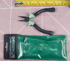 Vintage Pastorino ET37 Smooth Blade Long Nose Pliers Jewelers Pliers Italy 