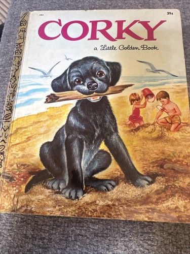 Corky little golden book puppy - corky,