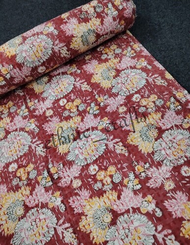 Indian cotton twin hand - indian, block